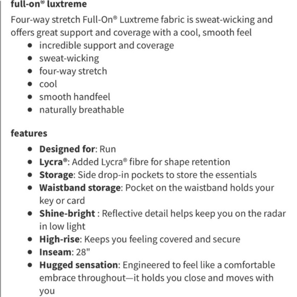 Size 6 all the right places Lululemon full length deep teal - Picture 6 of 6